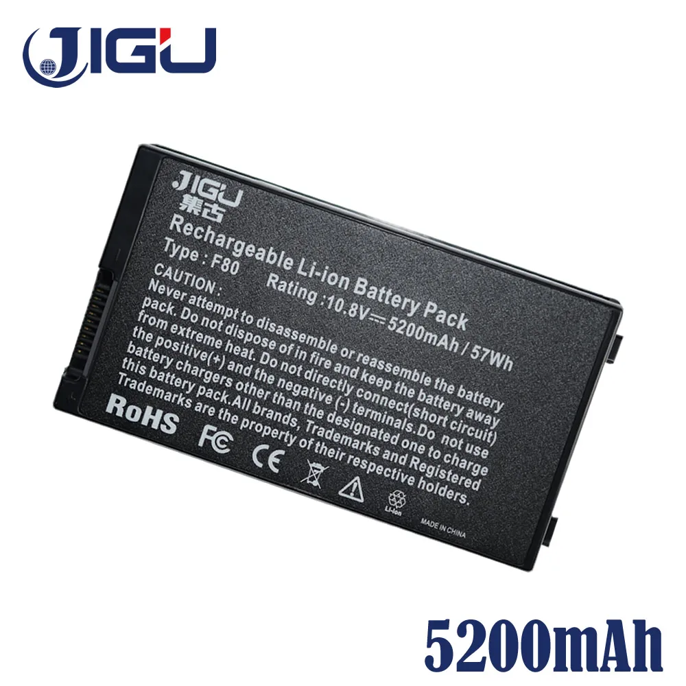 Аккумулятор для ноутбука JIGU Asus F80A F80M F80H F80S X85C X85L X85S 6 ячеек|laptop battery|battery for asuslaptop