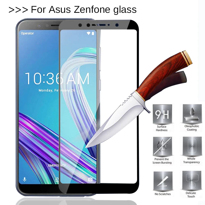 Закаленное стекло 9H для Asus Zenfone Max pro M1 ZB601KL защитная пленка экрана ZB555KL Live L1 ZA550KL 5 Lite