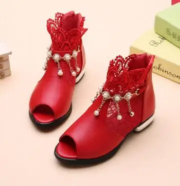 Женские детские сандалии модная повседневная обувь на плоской подошве летние с