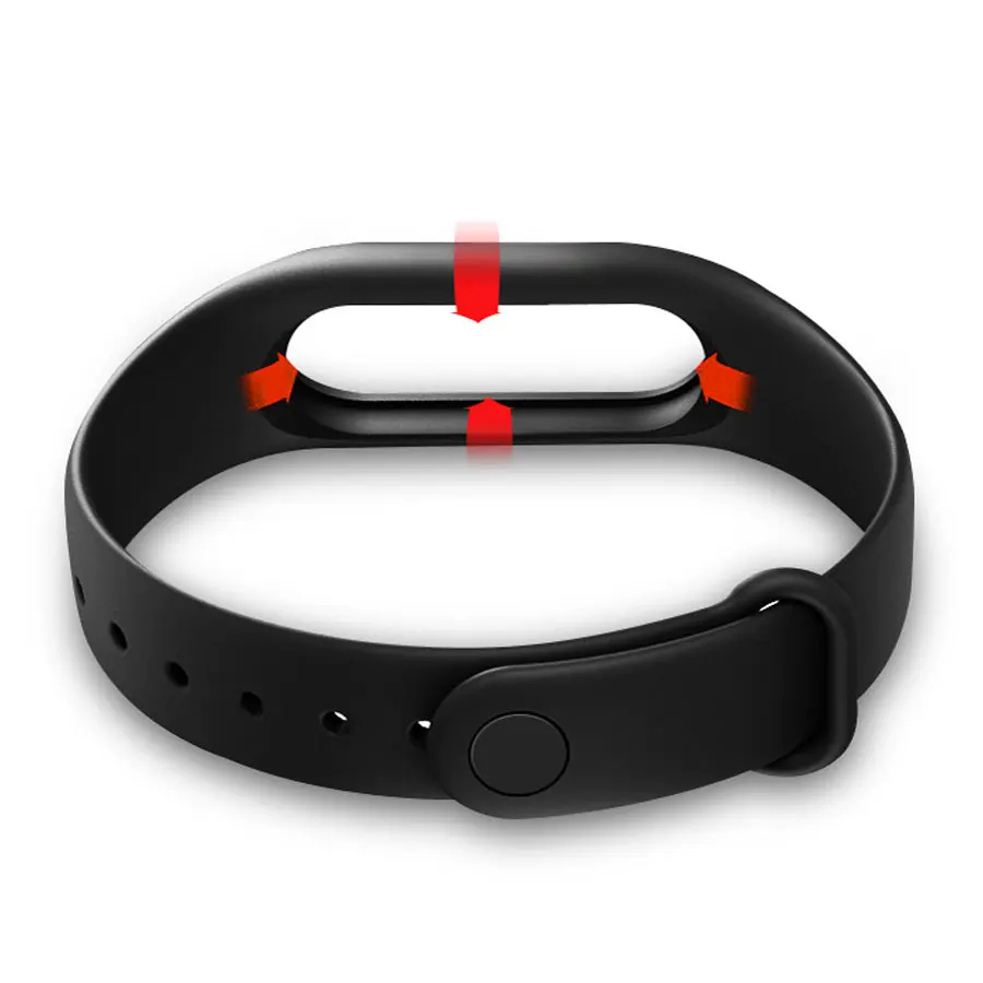 Силиконовый ремешок для Xiaomi mi band 3 4 Широкие ремешки аксессуары для mi band 4 3 браслет для mi Band 3 4 разноцветный ремешок