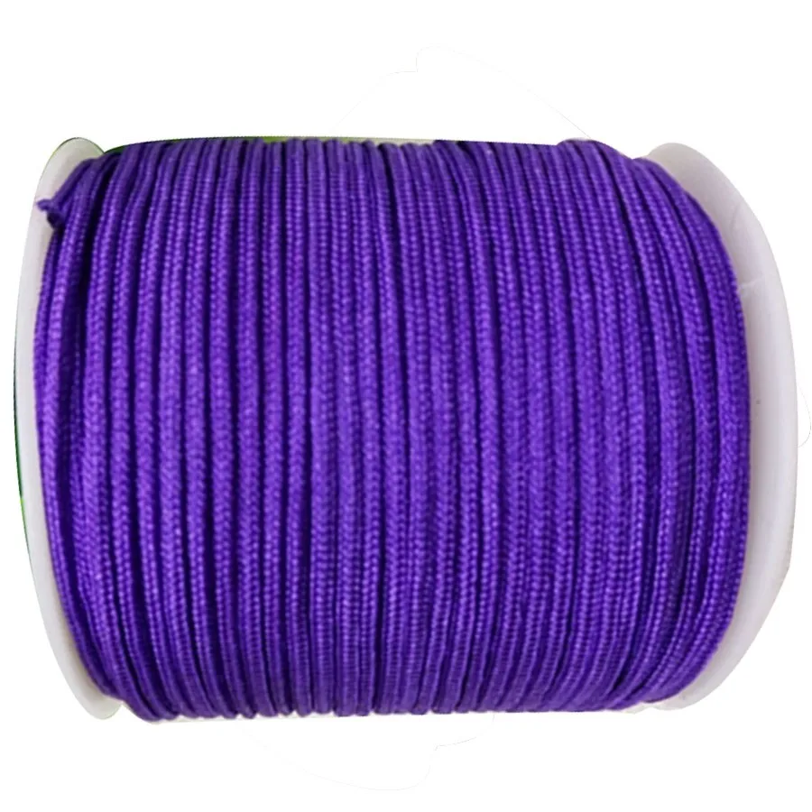 Нейлоновый шнур + 1 мм фиолетовый обруч атласная тесьма нить проволока веревка