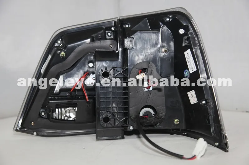 Хвост светильник для Toyota Land Cruiser FJ200 LC200 2008 2015 год светодиодный Задние огни s черный