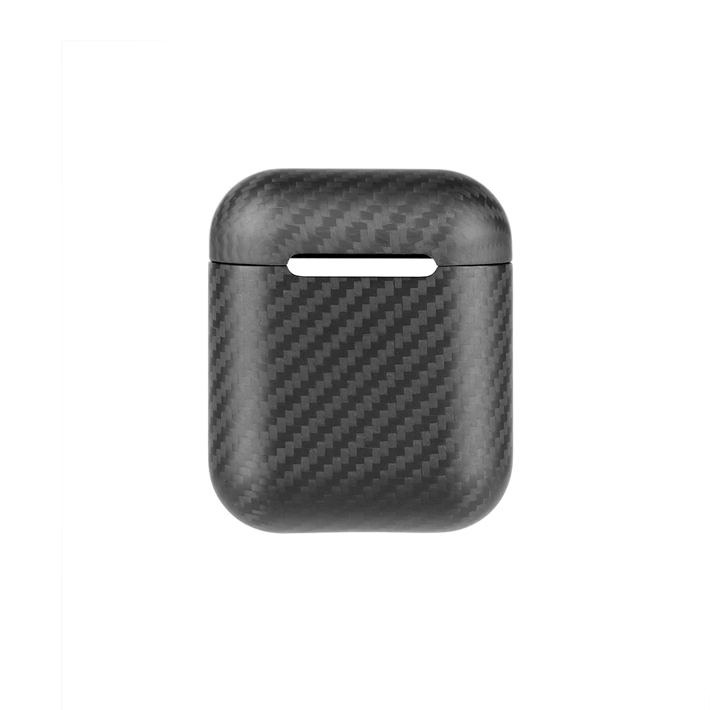 Чехол M Для Apple AirPods чехол из 100% натурального углеродного волокна Ультратонкий