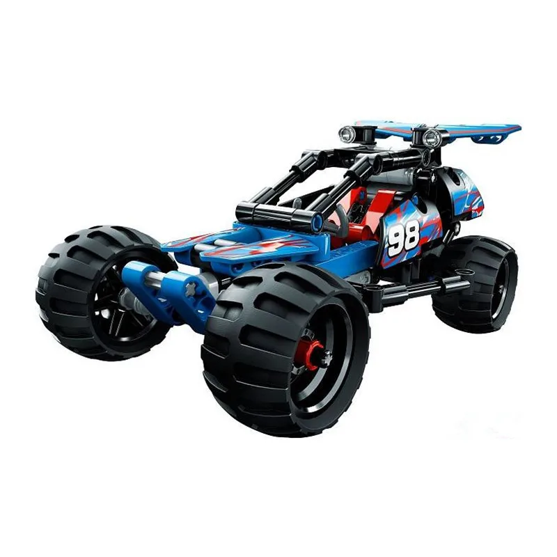 Высокотехнологичная Модель гоночного автомобиля 2-в-1 Warrior Off-Roader 3d-конструктор