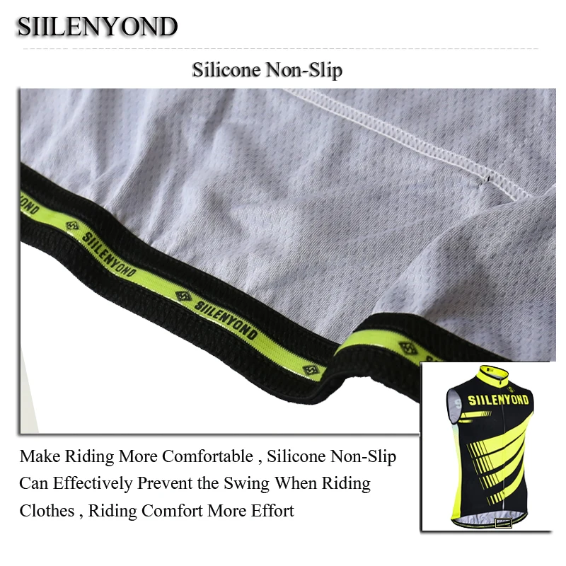SIILENYOND летняя одежда для велоспорта без рукавов Майо Roupa Ciclismo|bike vest|bicycle vestbike jersey