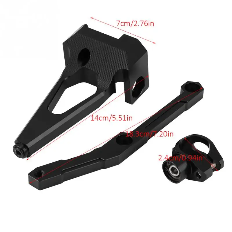 Мотоцикл с ЧПУ Регулируемый рулевой демпфер Кронштейн Поддержка стабилизатор