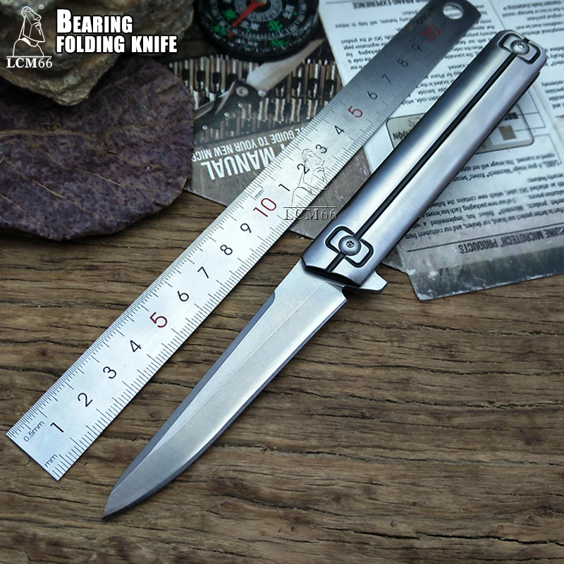 

LCM66 складной нож тактические ножи для выживания Охота Кемпинг высокопрочный Военный нож для выживания карманный нож холодный инструмент стальной острый