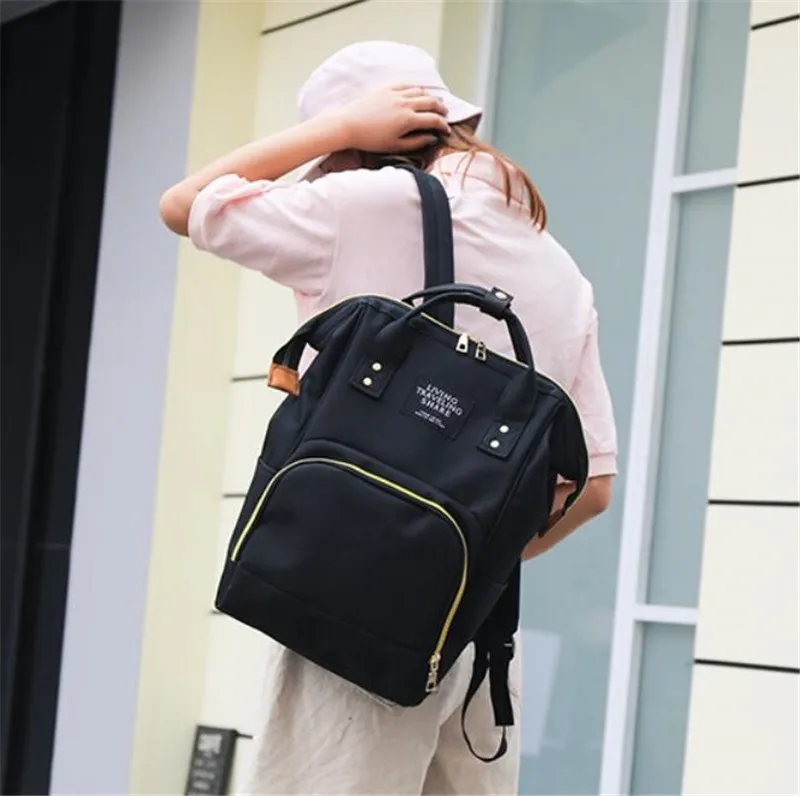Fashion Mummy Maternity Nappy Bag Brand Large Capacity Baby Travel Backpack Designer Nursing Bag For Baby Care Diaper Bag