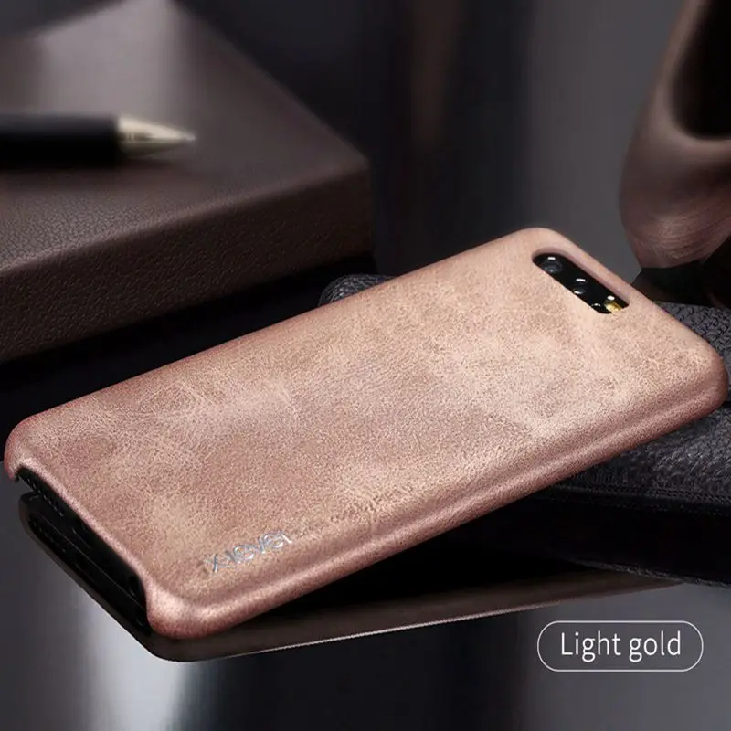 X-Level для huawei P10 P9 Plus/Lite mate 9 Pro Роскошный кожаный чехол для телефона для huawei Honor 9 8 Lite V9 Твердый чехол Honor9 STF L09