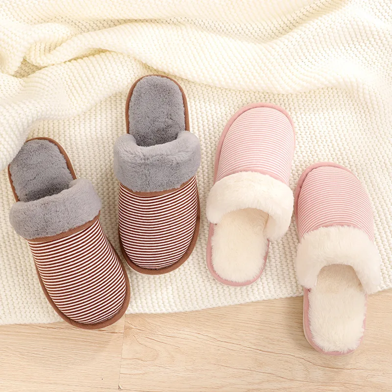 Мужские тапочки Домашние Вьетнамки Новинка 2018 года сезон осень-зима теплая