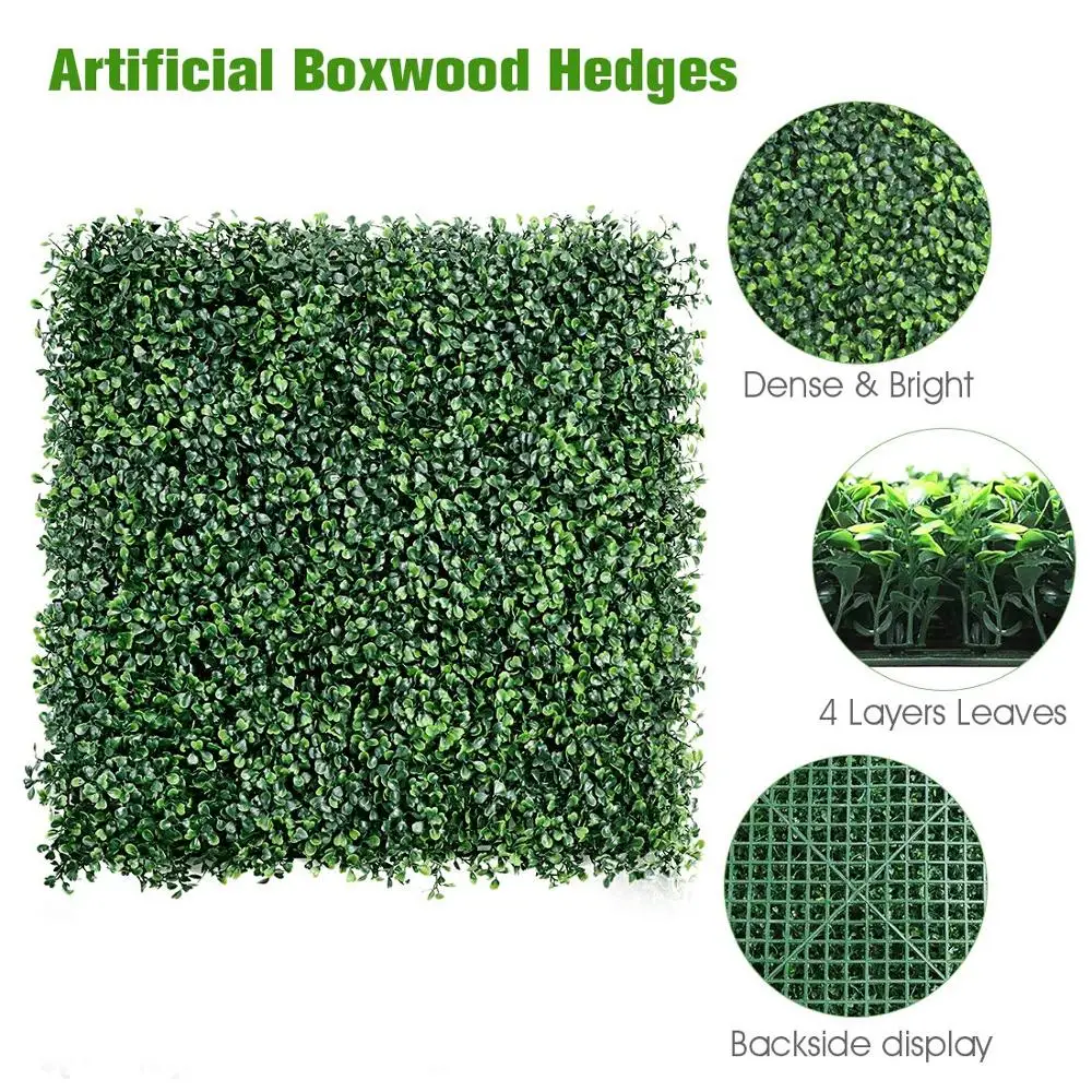 16 шт. искусственная садовая трава Lawn60 * 40 см миниатюрный орнамент садовый