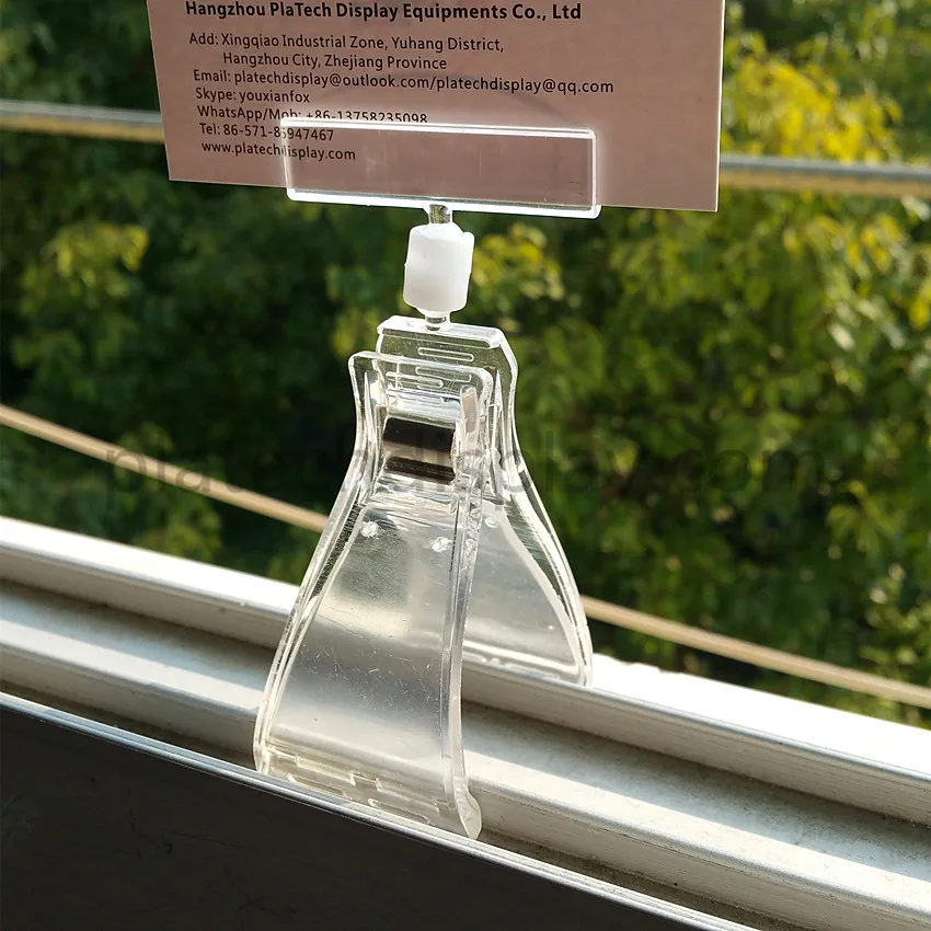 Большой размер подходит для dia.55 мм Труба поп пластиковый поворотный зажим знак