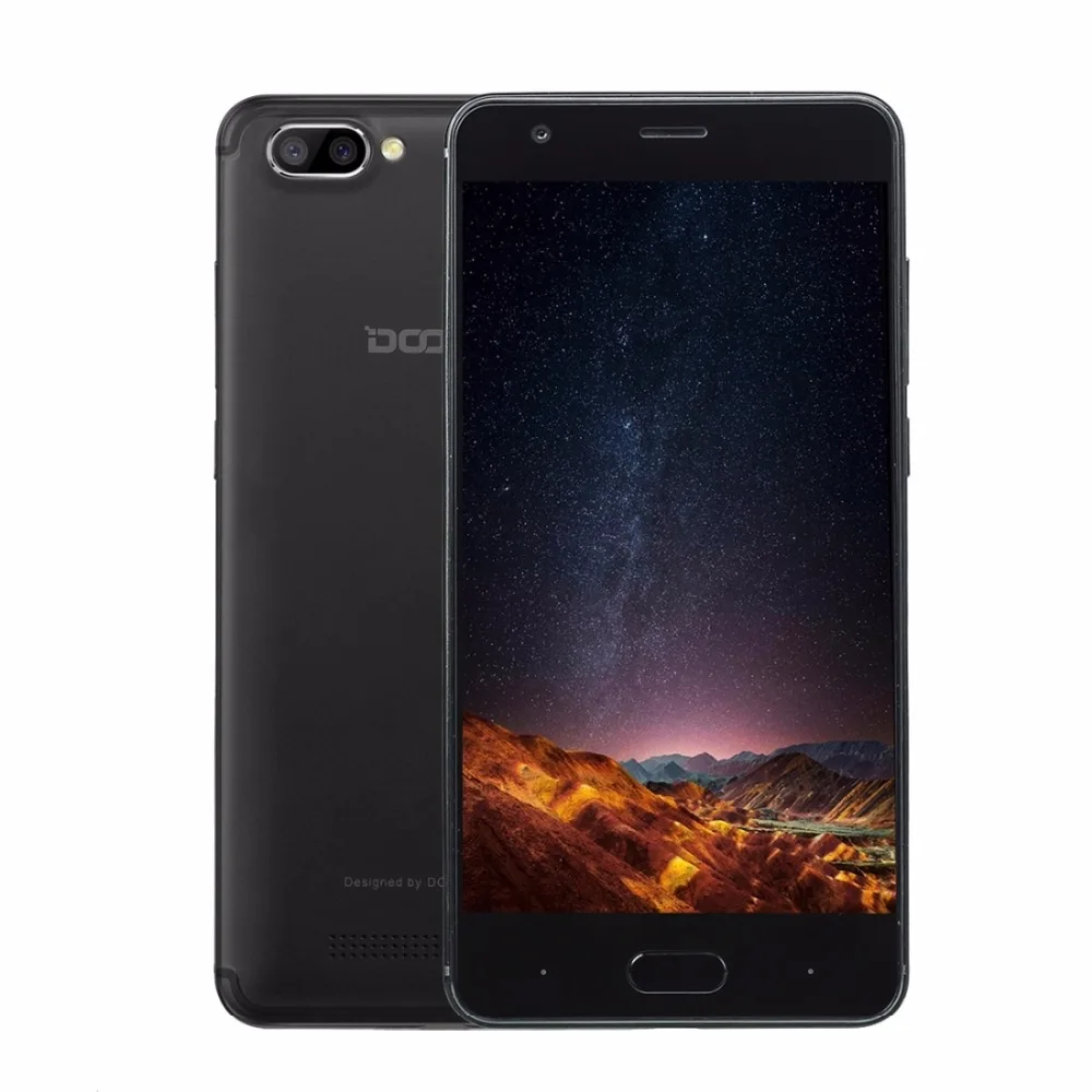 DOOGEE X20 5 0 ''смартфон Оперативная память 2 ГБ Встроенная 16 Android 7 MT6580 4 ядра сзади