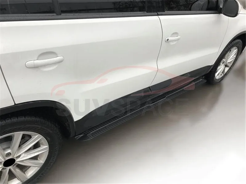 Беговая плата подходит для VW Volkswagen Tiguan All Space 2017 2018 2019 2020 боковая ступенька Nerf Bar