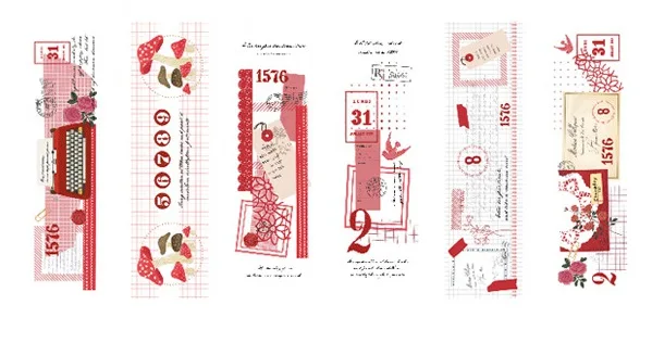 B5-закладка Little happy paper(1 упаковка = 30 штук