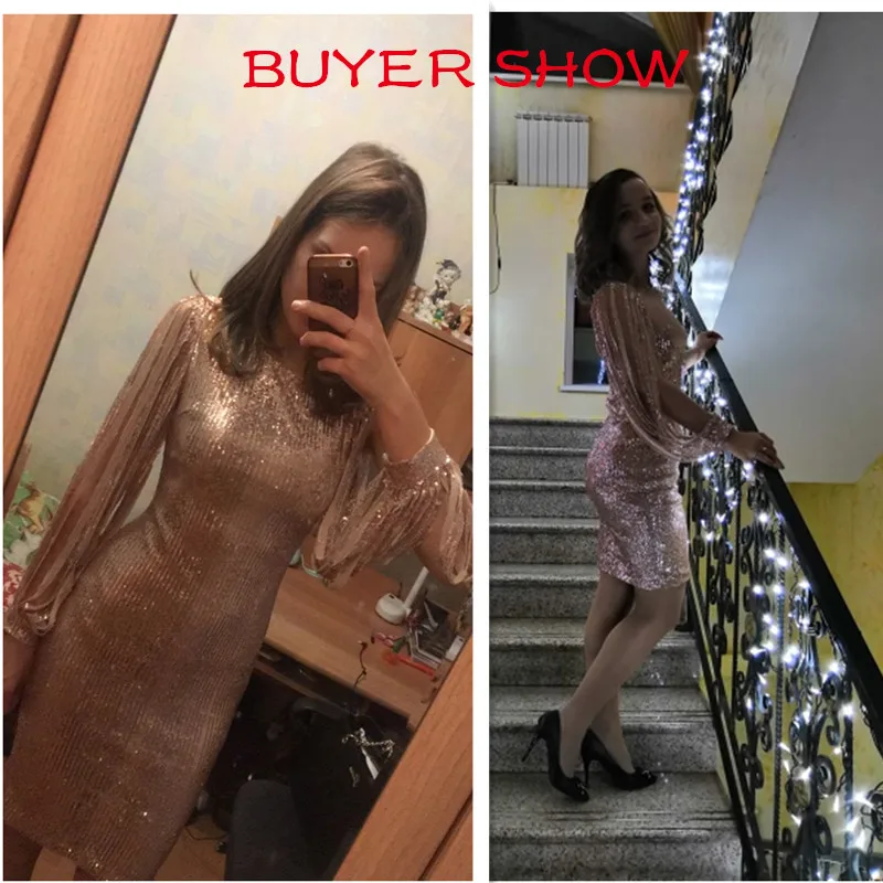LIVA GIRL, блестящее, серебряное, сексуальное, облегающее, с пайетками, платье миди, для женщин, шикарное, с вырезом, с длинным рукавом, вечерние, для ночного клуба, платья, Vestidos S-XL