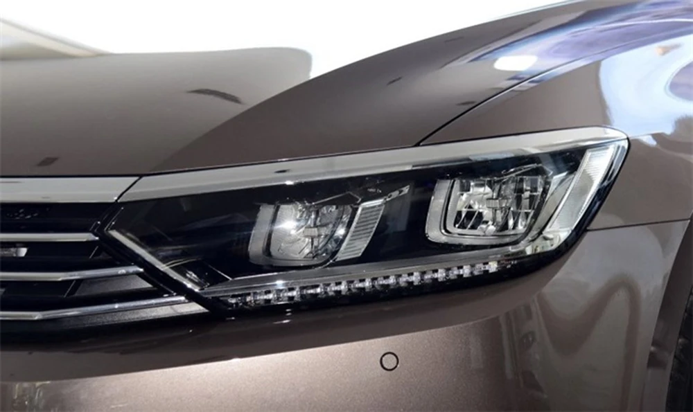 Для Volkswagen VW Magotan/Passat B8 прозрачная Автомобильная фара с прозрачными линзами