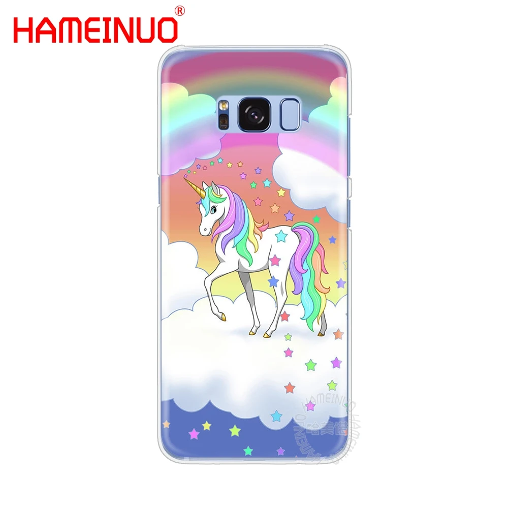 HAMEINUO Unicorn On Rainbow Jetpack cell phone case cover for Samsung Galaxy S9 S7 edge PLUS S8 S6 S5 S4 S3 MINI | Мобильные