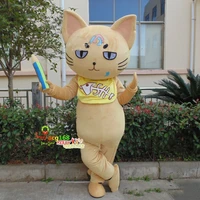 new adult foam cute mr cat party mascot costume christmas fancy dress halloween girl mascot costume free ship