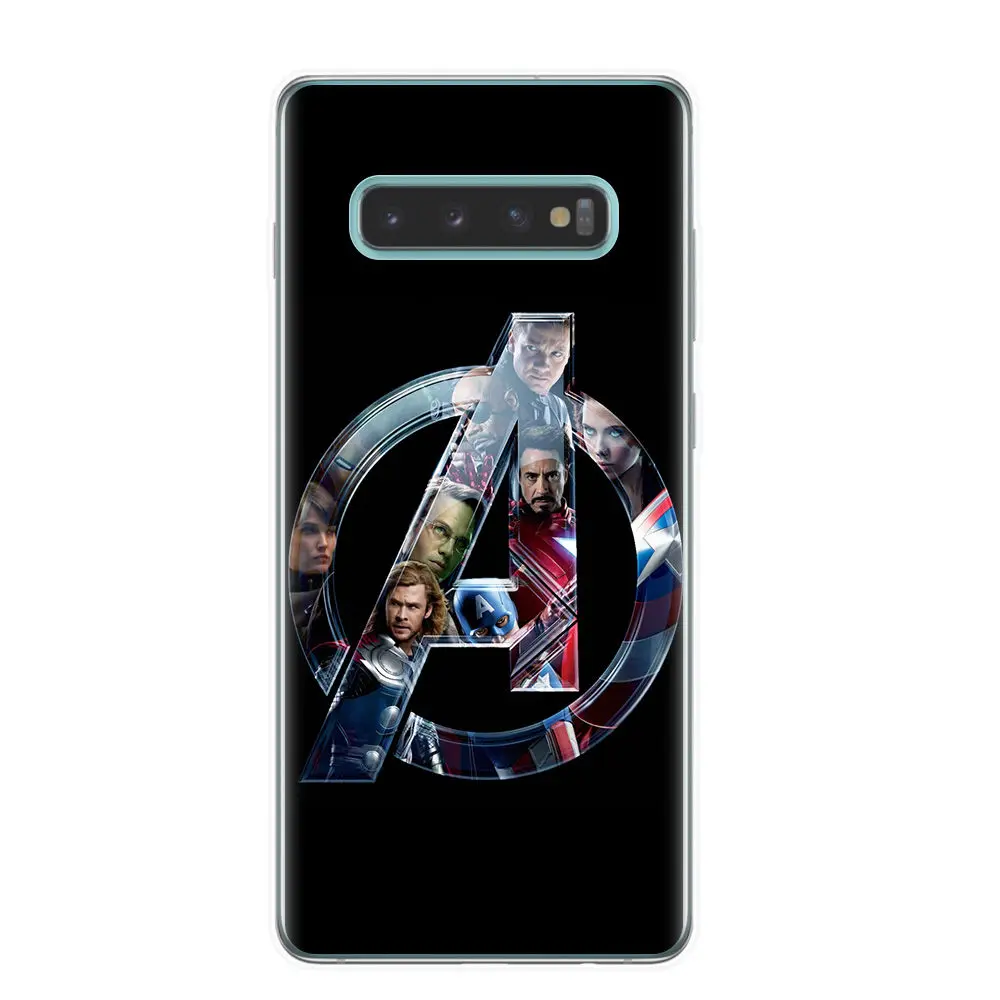 Marvel Мстители Герои комиксы коллаж чехол для телефона samsung Galaxy S10 Lite S10E S10 Plus M10 M20 Чехол Мягкий ТПУ силиконовый чехол - Цвет: T4044