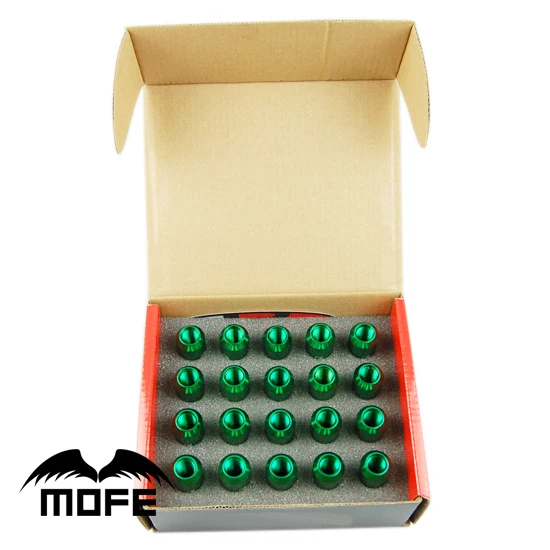 20 шт. оригинальный логотип закрытый конец 60 мм гоночные фотоболты M12 P1.5