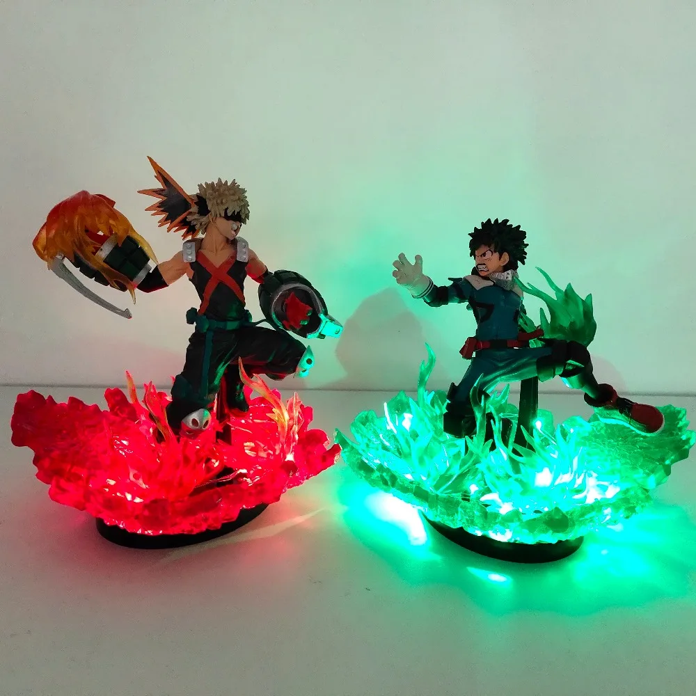 Мой герой Lampara светодиодный светильник ing Bakugou Katsuki VS haku ночной Светильник Boku без