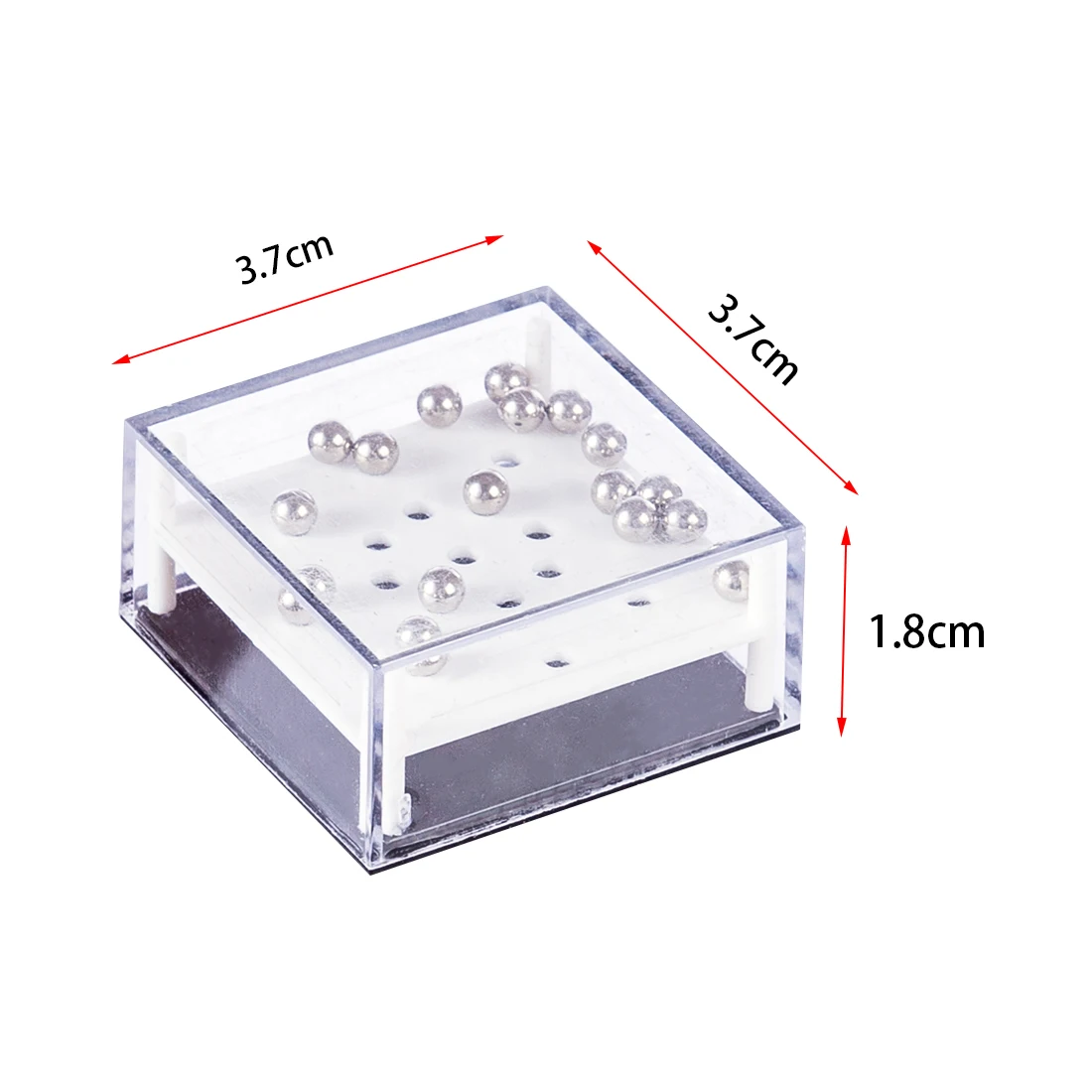 24 шт баланс лабиринт игра головоломка Коробки с Сталь мяч Логические развивающие
