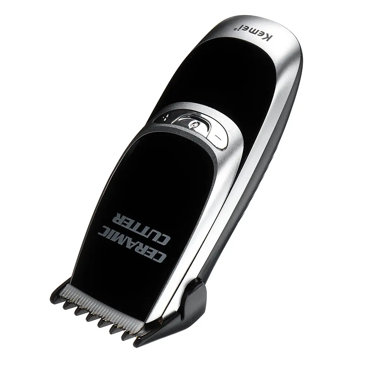 Kemei ЖК-моющаяся USB электрическая машинка для стрижки волос Триммер перезаряжаемая борода бритва для тела удаление волос борода стрижка салонный инструмент