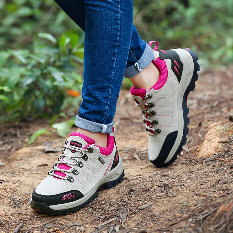 Новинка 2019 Мужская походная обувь Уличная противоскользящая дышащая