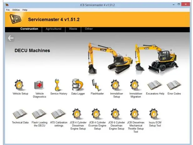 JCB ServiceMaster v1.57.5 [04 2017] полный диагностический |