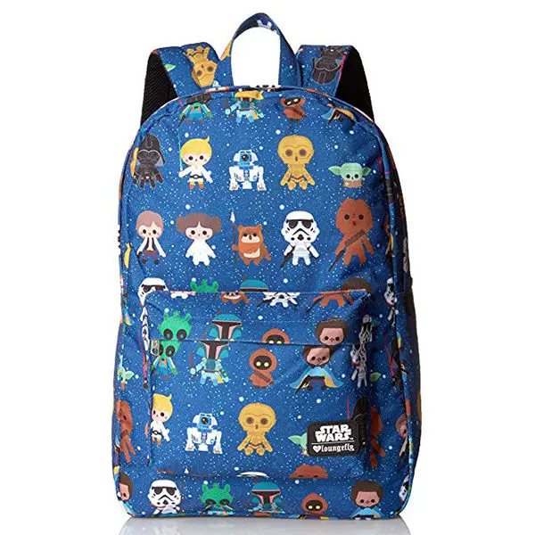 Star Wars bag Звездный рюкзак войны Han Solo Chibi персонаж Печать Детский персонаж Aop двойная сумка на плечо - Цвет: Star Wars bag