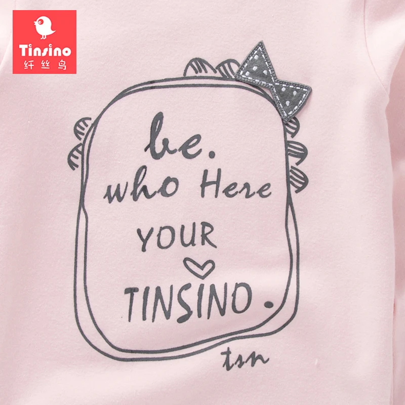 Tinsino Обувь для девочек осень Пижамы пижама с длинными рукавами Дети Девушки Весна