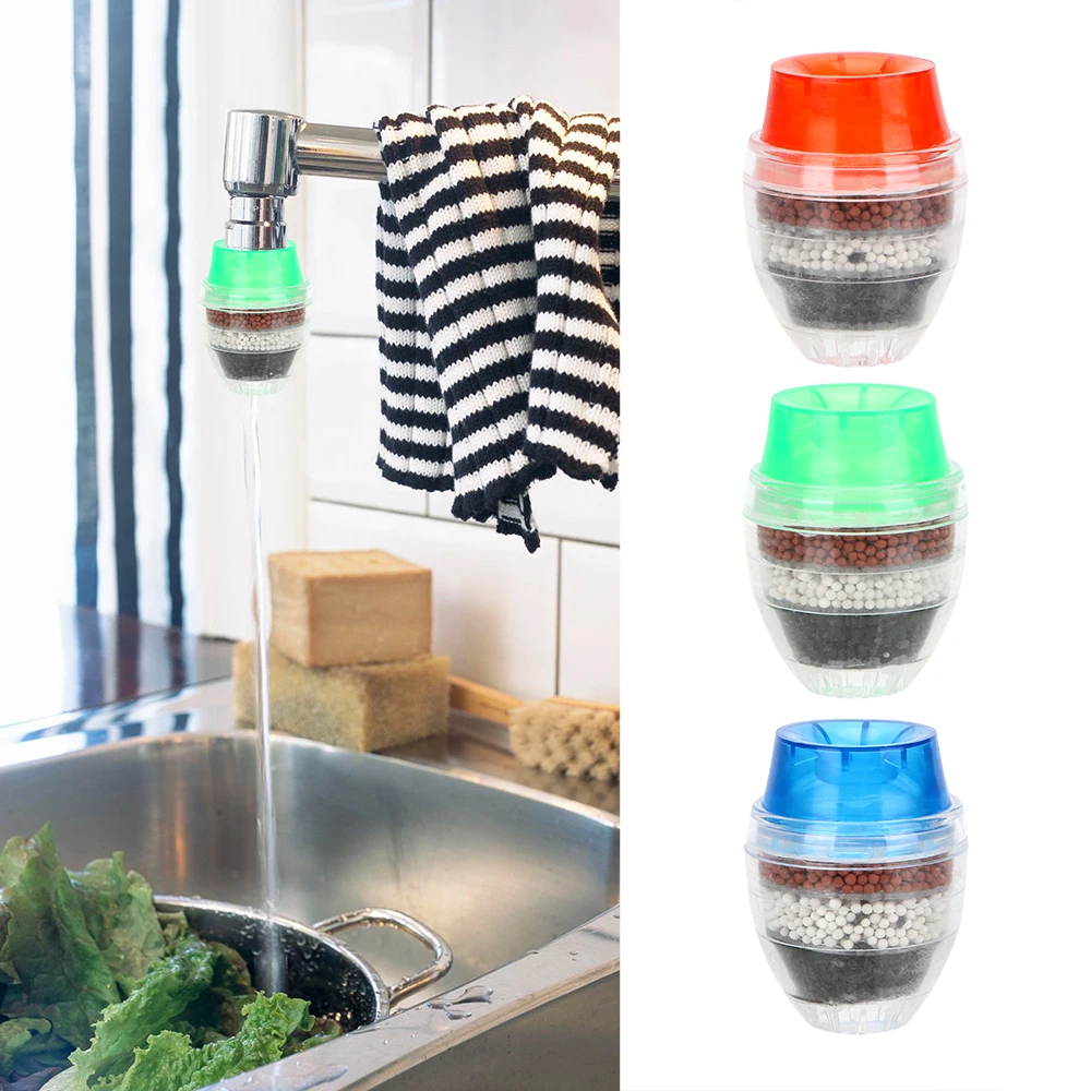 Товары для дома 5 ти слойной фильтр Водопроводной воды Чистый Кухня аксессуары