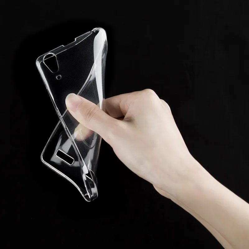 Clear Мягкие чехлы из ТПУ Для lenovo A6010 Plus и A6000 DIY для lenovo Lemon K3 K30-T K30-W кожи " K 3 A 6000 6010 чехлы с забавным котом - Цвет: Clear