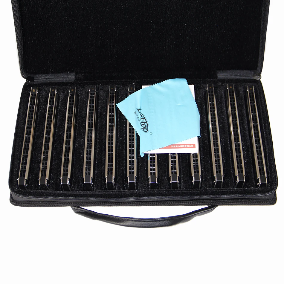 EASTTOP Tremolo гармоника 12 шт./компл. A # B C D E F G #24 Отверстия для всех мелодий harmoica