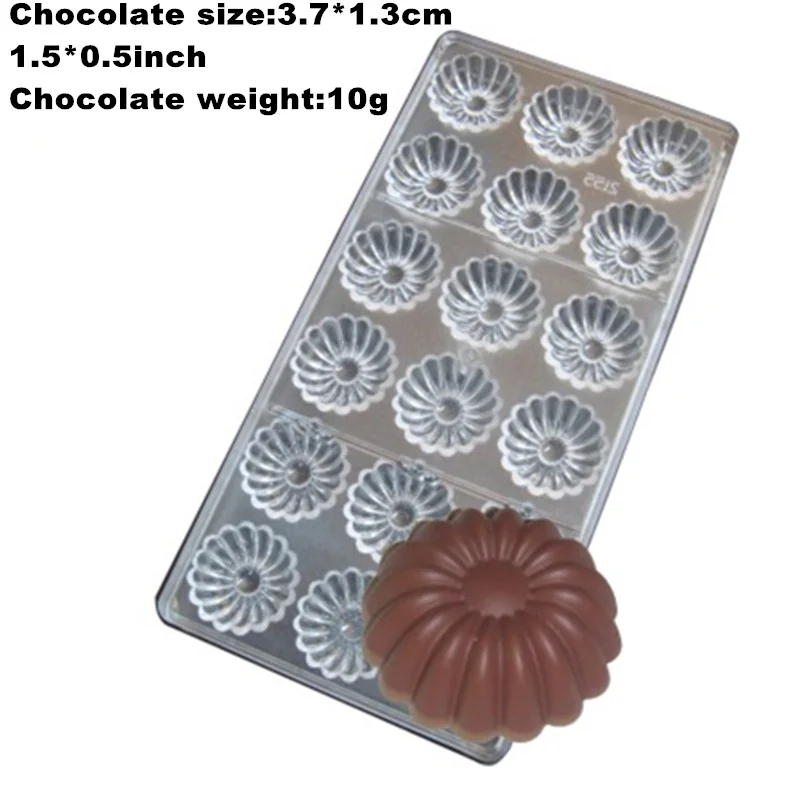 GB2155 Goldbaking кофе были шоколадные формы лист Конфеты Плесень Новое поступление поликарбонатные шоколадные формы - Цвет: GB2155