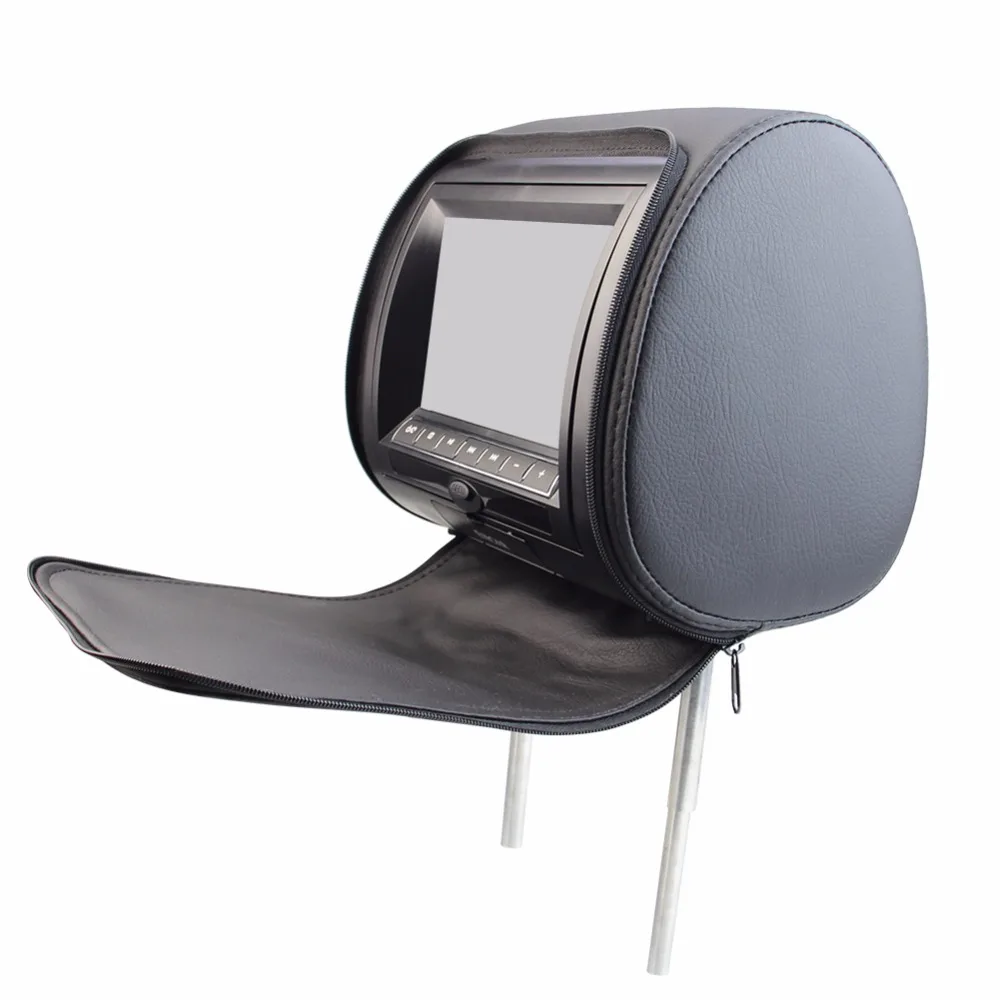 Автомобильный подголовник 2 шт. монитор CD DVD-плеер Авторадио черный 9-дюймовый