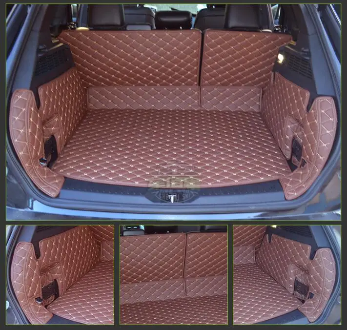 Полный задний багажник кассетного Коврики Этаж протектор ног pad S для Линкольн