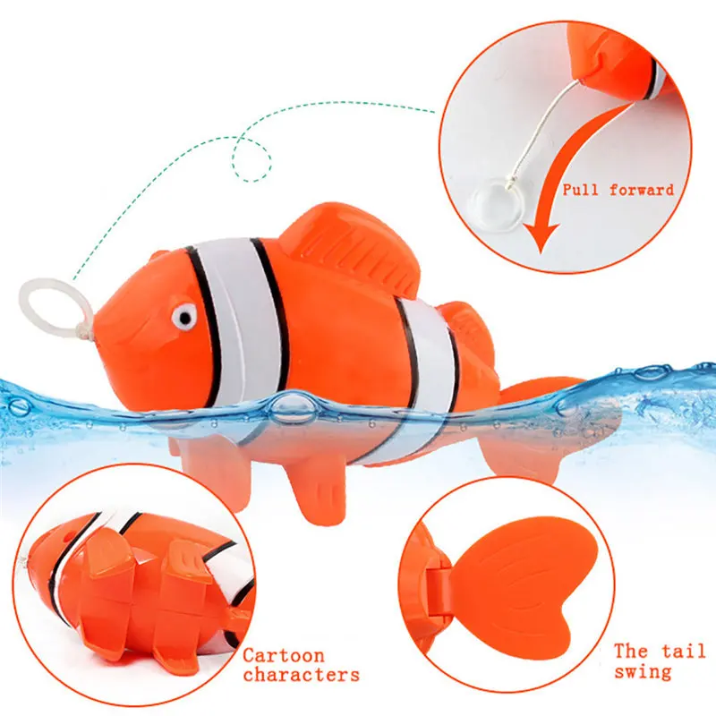 Игрушка для купания черепаха рыба корабль Игрушки ванны детей ванной цепочка