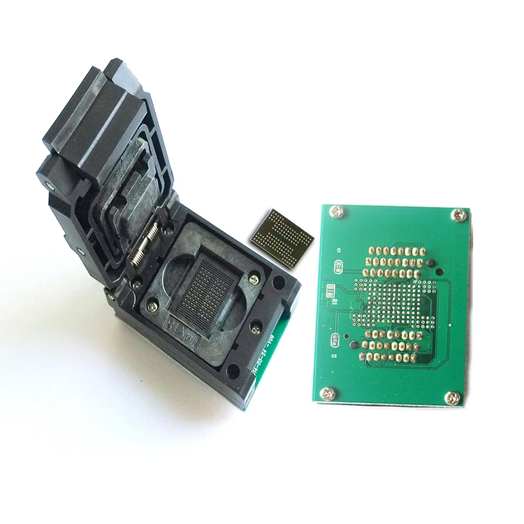 BGA152 монтажа методом перевернутого кристалла шрапнель до DIP48 Тесты стенд SSD флеш-накопитель u-диск чип BGA132 сиденье