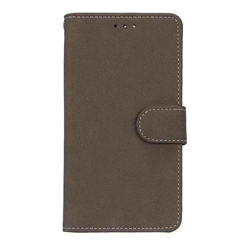 Brown Матовые кожаные однотонные Чехлы для huawei Honor 7S 7A Pro 7C 6X7X8X9 10 Lite Nova 2 Lite Y3 Y5 Prime Y6 Y7 Y9 Coque B84 - Цвет: Brown