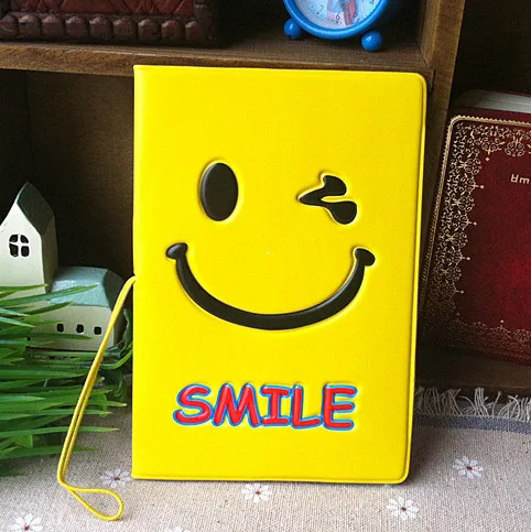 Смайлик Смех 3D стереоскопическая Обложка для паспорта набор документов