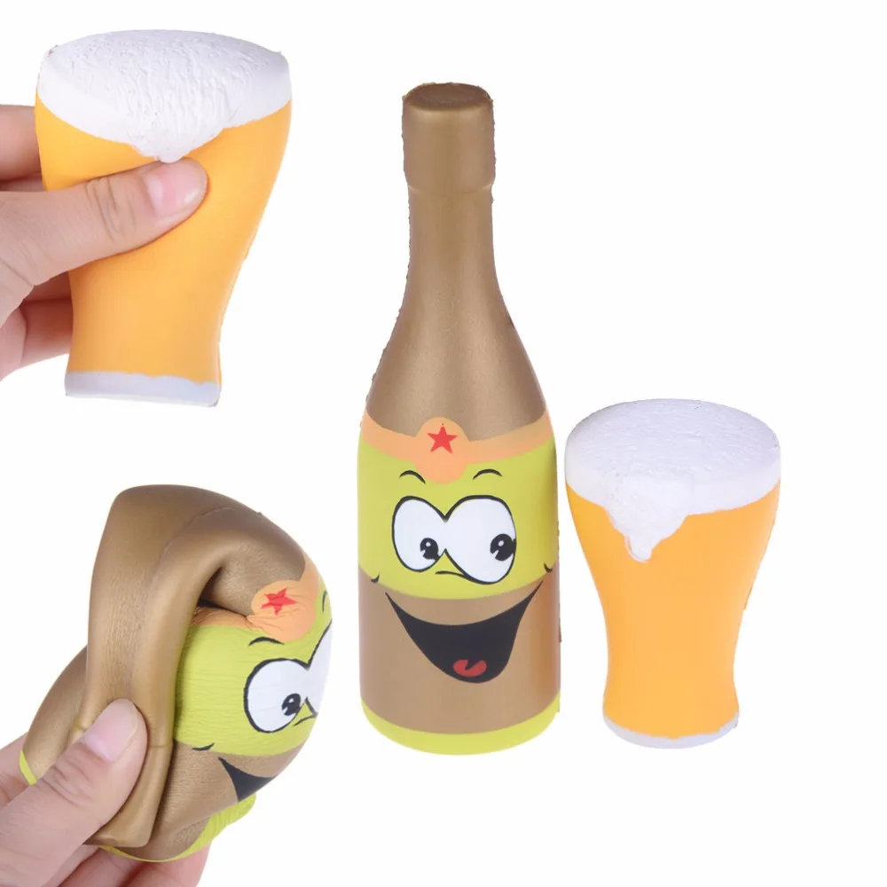 Mskwee 10 см большой кавайный мягкий медленно Восстанавливающий форму пивная