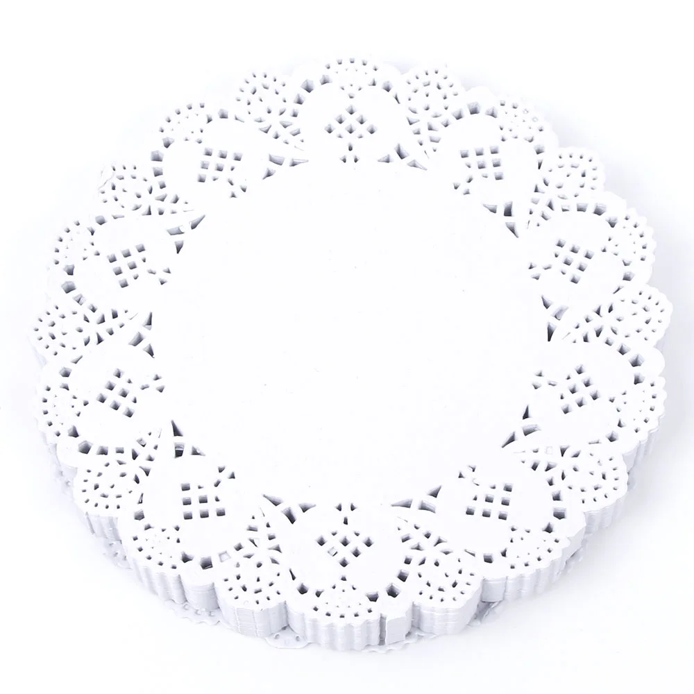 Новинка, Homr, для вечеринки, дня рождения, кухни, 160 шт, 16,5 см/6,5 дюйма, кружевные бумажные салфетки/Doyley, коврик, винтажная салфетка, выдолбленная