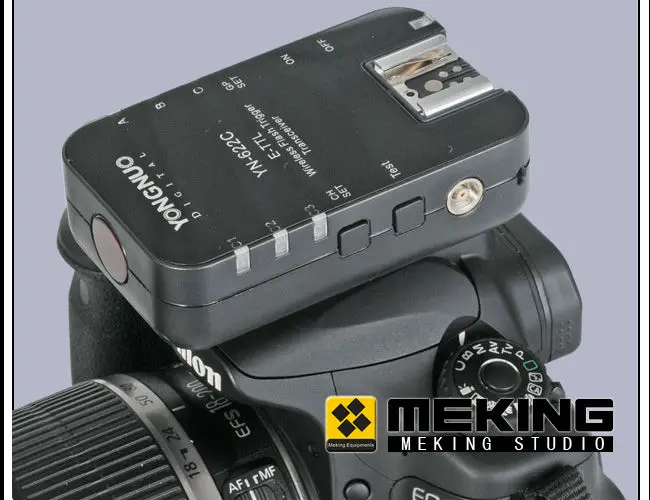 2 шт. Беспроводная YONGNUO ttl триггер для вспышки с YN622 yn-622 YN-622C-TX Радио 1/8000s для Canon 5D 7D 60D 50D 40D 450D 600D 650D 1000D