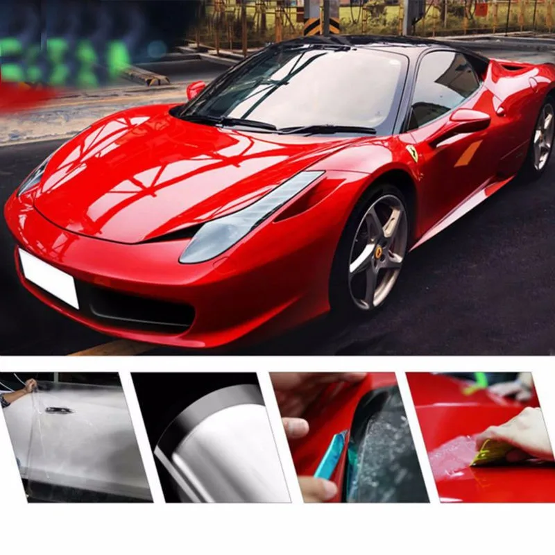 TPU-V8 защита кузова пленка автомобильный бампер, капот краска защитная наклейка против царапин прозрачная пленка 1,52x2 м
