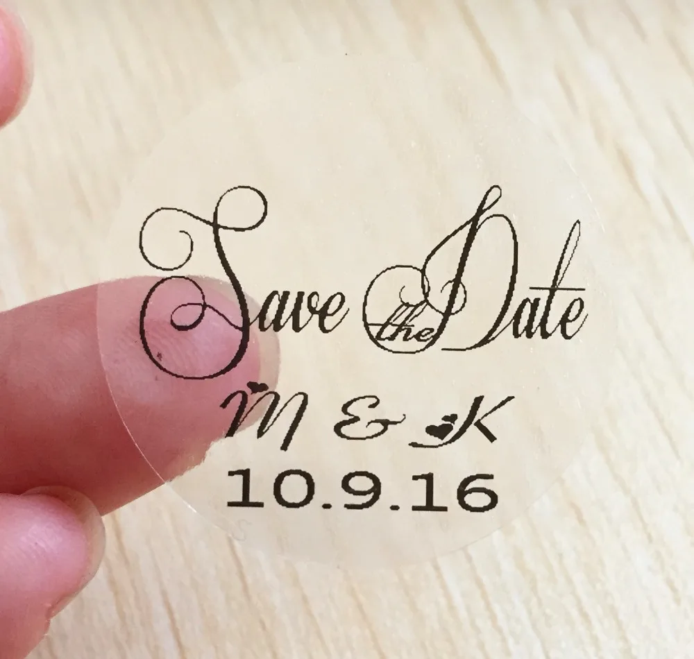 

120 pieces 3cm customize Personalized Wedding birthday baby shower Thank you Invitation Envelope Sticker save the date Seals