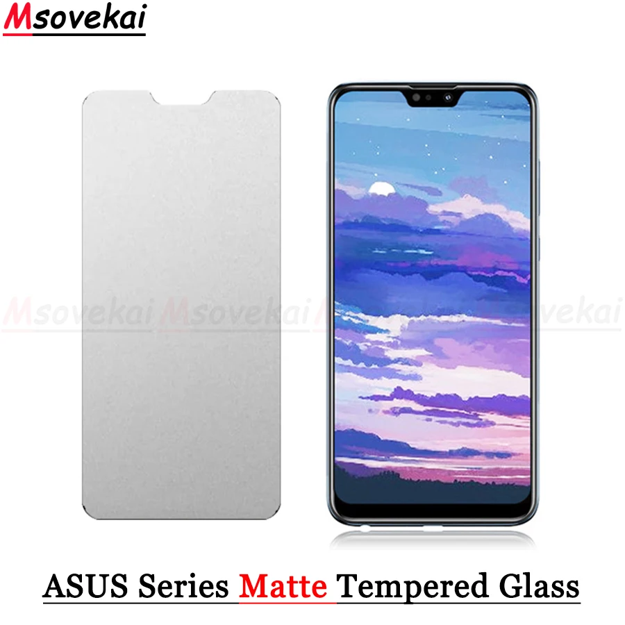 С уровнем твердости 9 H матовое закаленное стекло для ASUS Zenfone Max Pro M2 ZB631KL ZB633KL M1 ZB602KL