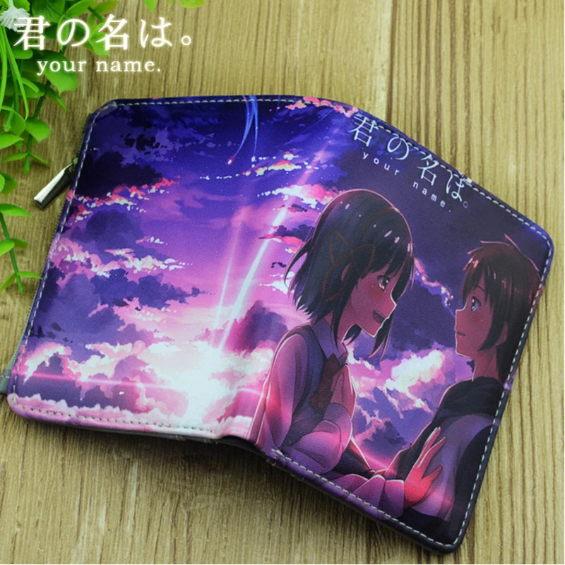 Японский аниме kimi no na wa You короткий кошелек для косплея с держателями кредитных