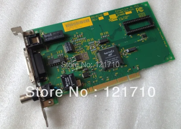 Плата для промышленного оборудования сетевой адаптер PCI интерфейс BNC AUI 3C900B-COMBO